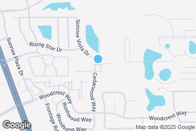 Map image of the property - 16951 Sunrise Vista Dr
