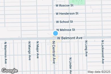 Map image of the property - 5556 W Belmont Ave