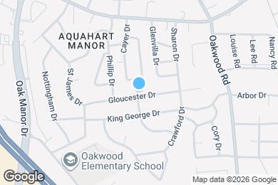 Map image of the property - 300 Gloucester Dr