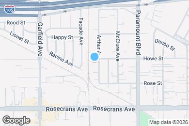 Map image of the property - 14005 Arthur Ave