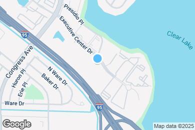 Map image of the property - Clear Lake Apartments