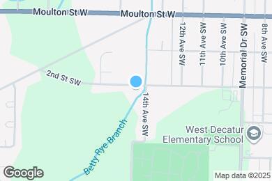 Map image of the property - 1223 2nd St SW