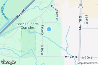 Map image of the property - 218 W 1458 S