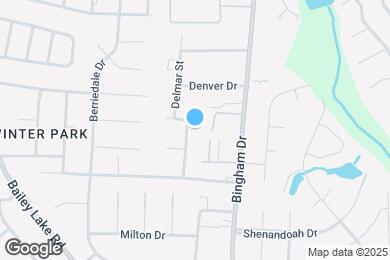 Map image of the property - 1721 Merry Oaks Dr