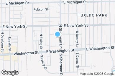 Map image of the property - 50 N Sherman Dr