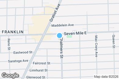 Map image of the property - 14299 Fordham St