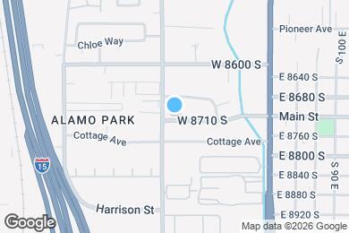 Map image of the property - 140 W 8710 S