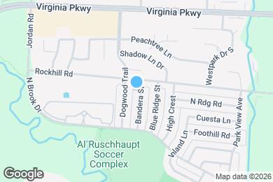Map image of the property - Room in House on Bandera St