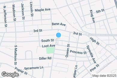 Map image of the property - 95 South St
