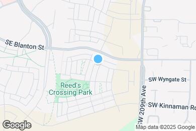 Map image of the property - 3844 SE 83rd Ave