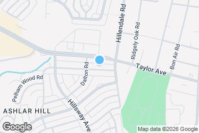 Map image of the property - 1422 Dartmouth Ave