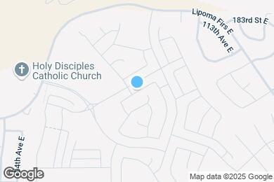 Map image of the property - 10715 186th Street Ct E