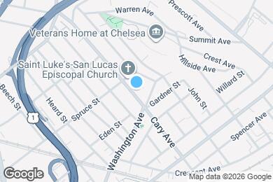 Map image of the property - 185 Washington Ave