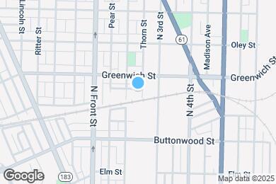 Map image of the property - 226 Hudson St