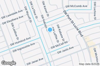 Map image of the property - 3933 SW Kakopo St