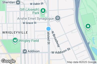 Map image of the property - 801 W Bradley Pl