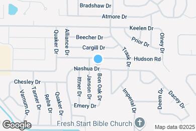 Map image of the property - 1731 Nashua Dr