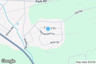 Map image of the property - 317 Sycamore Ln