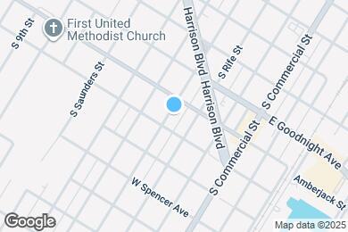 Map image of the property - 533 S McCampbell St