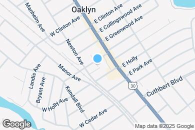Map image of the property - 2 W Oakland Ave