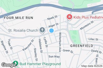 Map image of the property - 530 Greenfield Ave