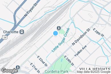 Map image of the property - Abberly NoDa Vista