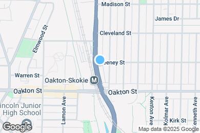 Map image of the property - 8047 Skokie Blvd