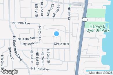 Map image of the property - 410 NE 17th Ave