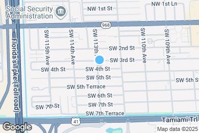 Map image of the property - 11297 SW 4th St