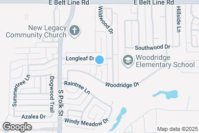 Map image of the property - 849 Woodridge Cir