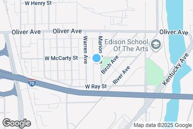 Map image of the property - 812 Marion Ave
