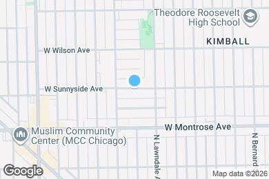 Map image of the property - 3753 W Sunnyside Ave