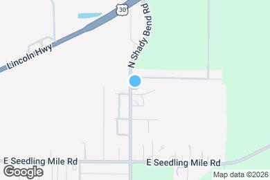 Map image of the property - 411 N Shady Bend Rd