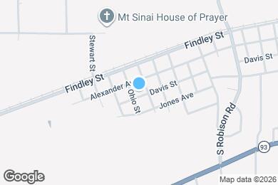 Map image of the property - 3610 Davis St