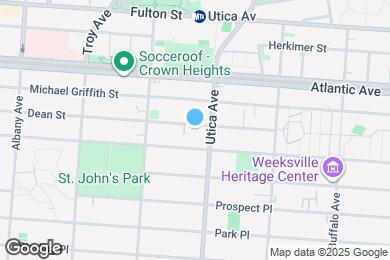 Map image of the property - 1714 Dean St