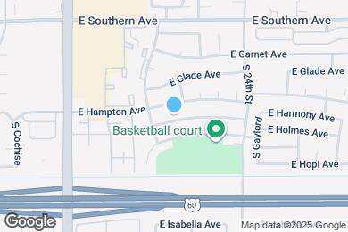 Map image of the property - 2232 E Harmony Ave