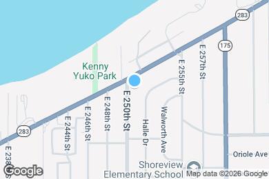 Map image of the property - 235 E 250th St