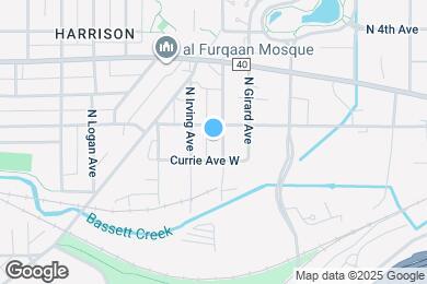 Map image of the property - 219 N Humboldt Ave