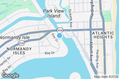 Map image of the property - 6905 Bay Dr