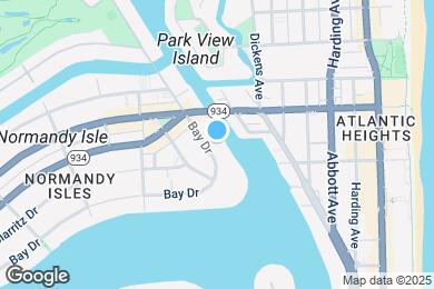 Map image of the property - 6905 Bay Dr