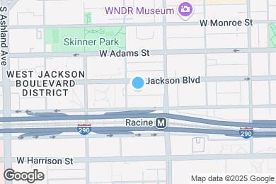 Map image of the property - 1241 W Jackson Blvd
