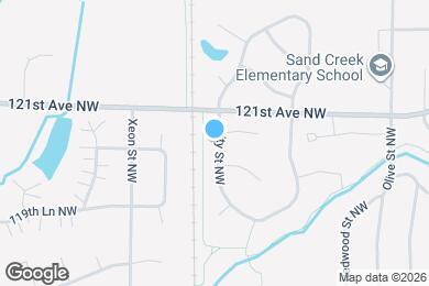 Map image of the property - 12048 Unity St NW