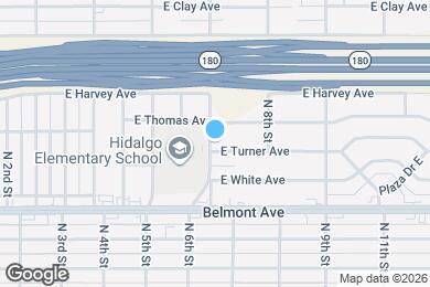 Map image of the property - 3651 E Turner Ave