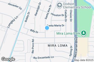 Map image of the property - 3090 Santa Ana Dr