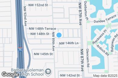 Map image of the property - 8840 NW 147th Ln