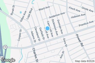 Map image of the property - 27 Baird Ave