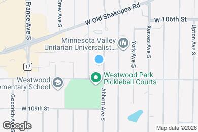 Map image of the property - 10732 Abbott Ave S