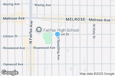 Map image of the property - 539 N Spaulding Ave