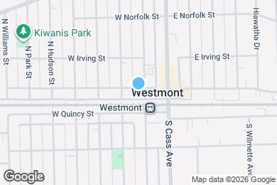 Map image of the property - 26 W Burlington Ave