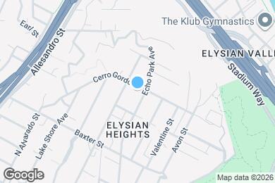 Map image of the property - 1608 Cerro Gordo St